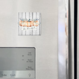 Imán Watercolor Rustic Pumpkins