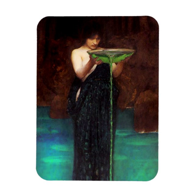 Imán Waterhouse Circe Invidiosa Magnet (Vertical)