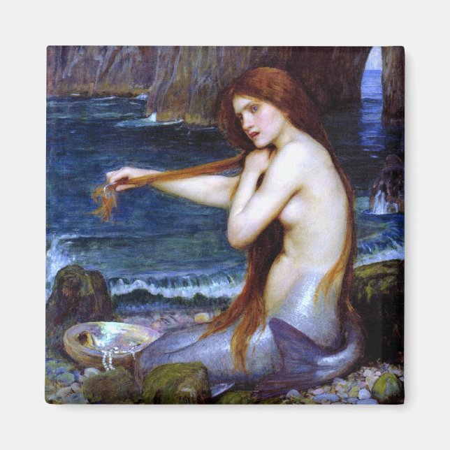 Imán Waterhouse: La Sirenita (Frente)