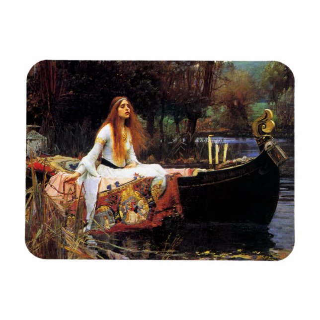 Imán Waterhouse The Lady of Shalott Magnet (Horizontal)