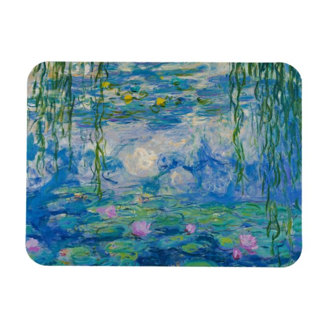 Imán Waterlilies, 1916-1919, por Claude Monet (Horizontal)
