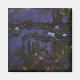 Imán Waterlilies de Claude Monet, impresionismo del