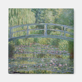 Imán Waterlilies y el puente japonés