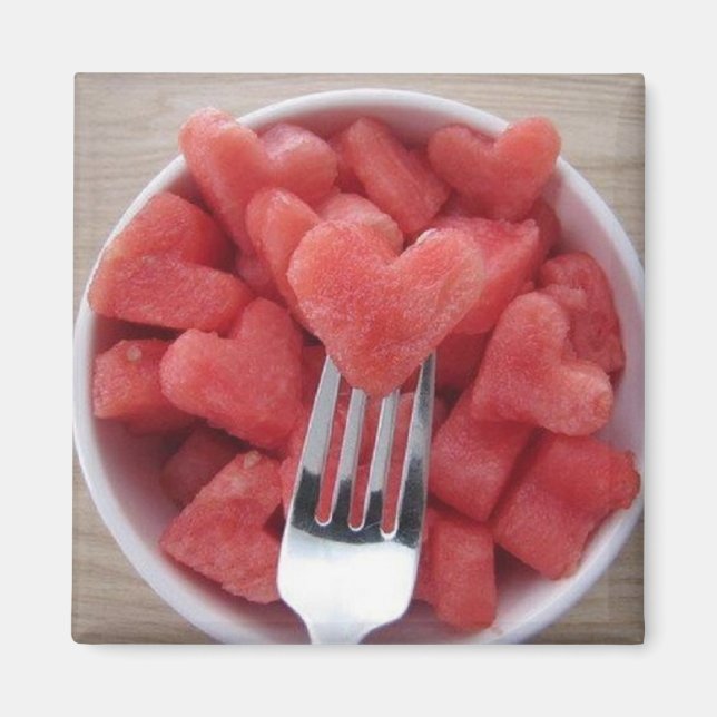 Imán Watermelon Heart Magnet (Frente)