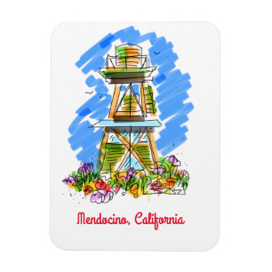 Imán Watertower de Mendocino
