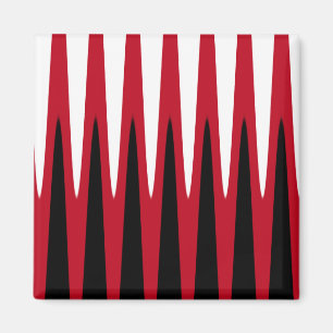 Imán Wave Design Red