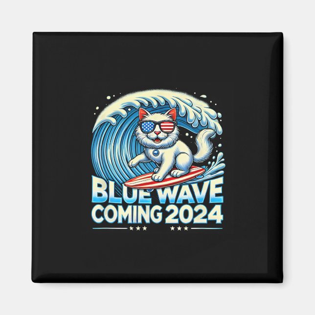 Imán Wave Próxima Wave 2024 Cat Duners Kamala Harris 20 (Frente)