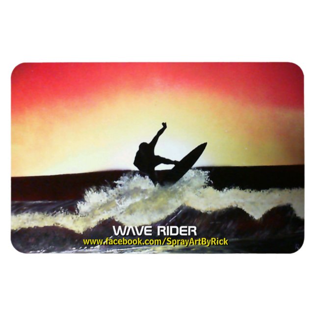 Imán Wave Rider (Horizontal)