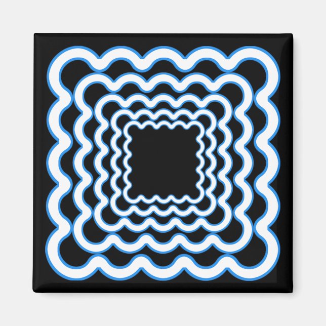 Imán Wavy Frames Magnet (Frente)