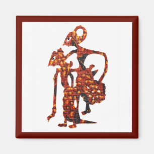 Imán Wayang en Batik III