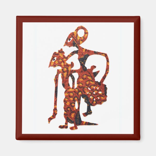 Imán Wayang en Batik III (Frente)