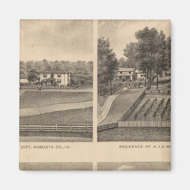 Imán Waynesboro, Condado de Augusta (Frente)