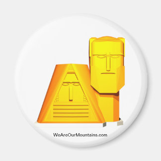 Imán We Are Our Mountains - Tatik Papik Magnet 1