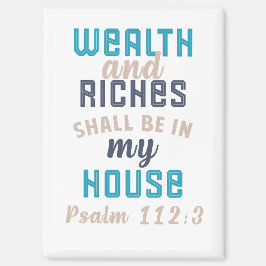 Imán "Wealth and Riches Shall Be in My House"