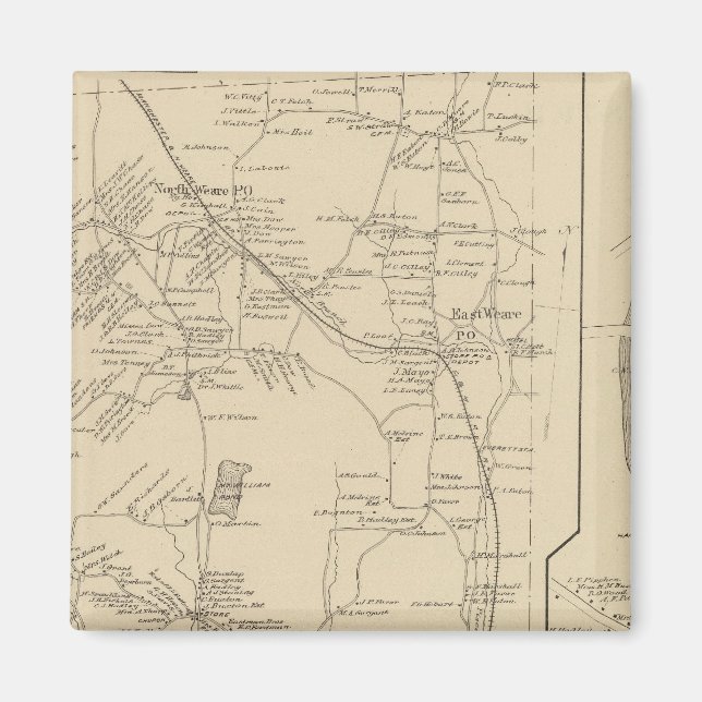 Imán Weare, Hillsborough Co (Frente)