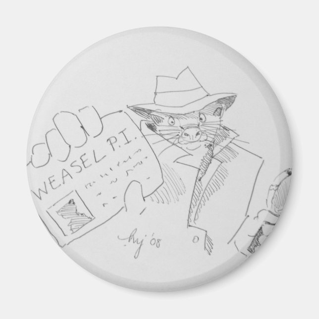 Imán Weasel P.I. (Frente)