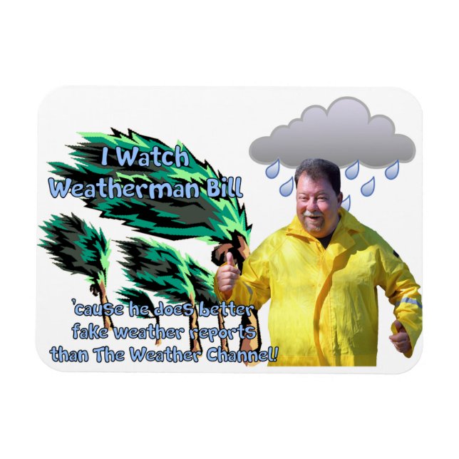 Imán Weatherman Bill (Horizontal)