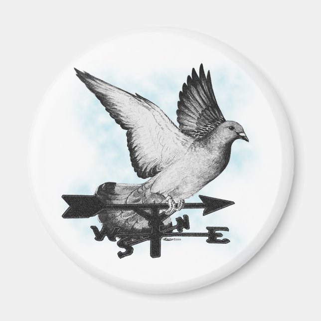 Imán Weathervane Homer2 (Frente)