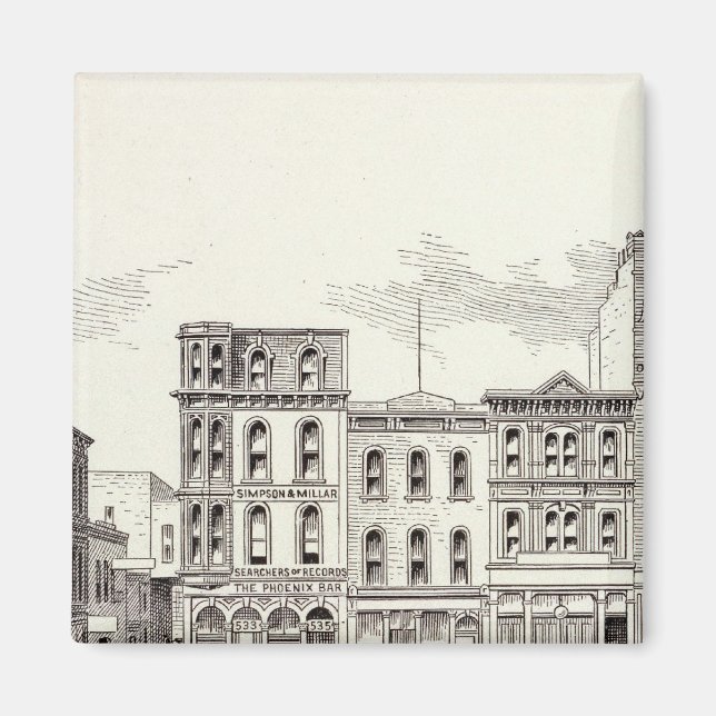 Imán Webb del lado sur de California y Kearny (Frente)