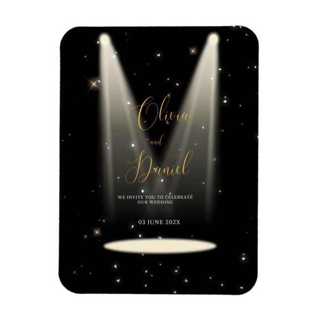Imán wedding invitation (Vertical)