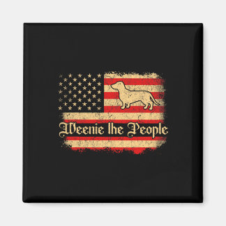 Imán Weenie The People 4 De Julio Bandera Americana De
