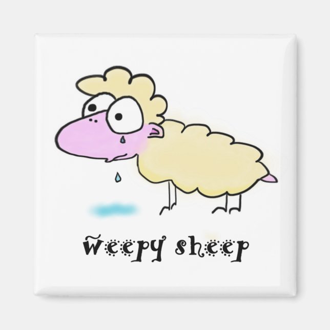 Imán Weepe Sheep Magnet (Frente)