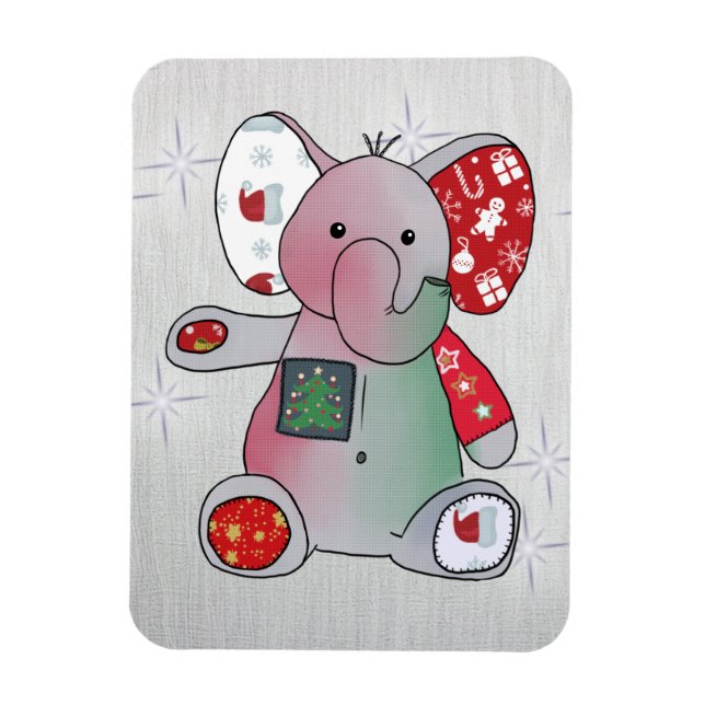 Imán Weihnachtselefent (Vertical)