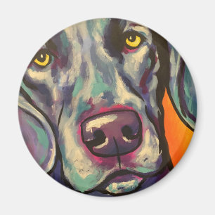 Imán weimaraner