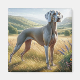 Imán Weimaraner