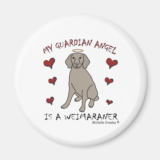 Imán Weimaraner (Frente)