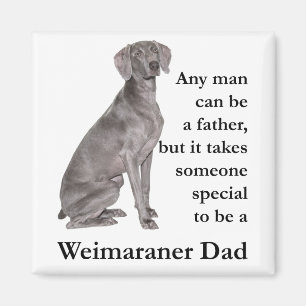 Imán Weimaraner Dad Magnet