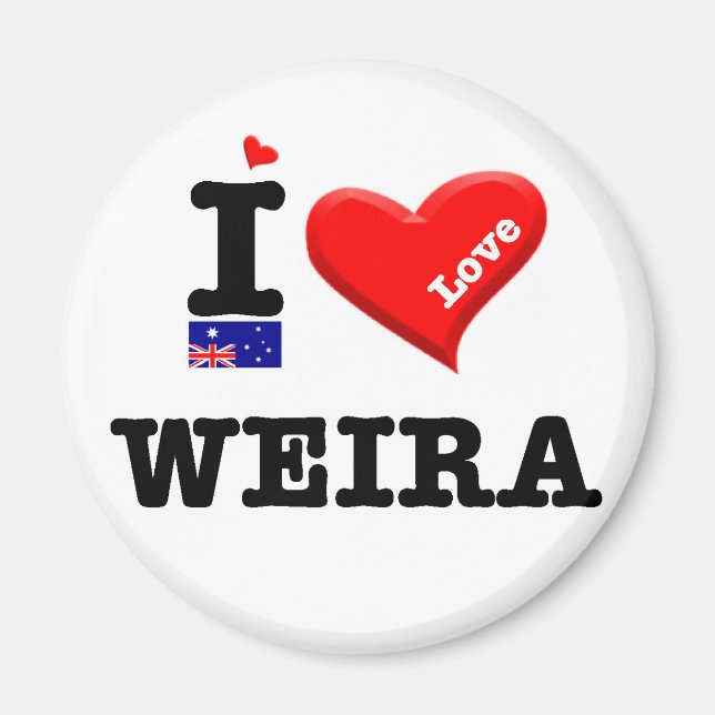 Imán WEIRA - Amo (Frente)