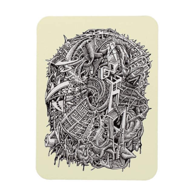 Imán Weirdhead por Brian Benson (Vertical)