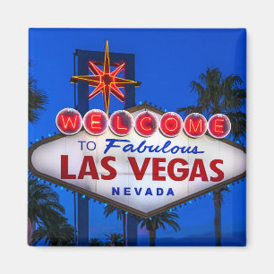 Imán Welcome To Las Vegas Sign