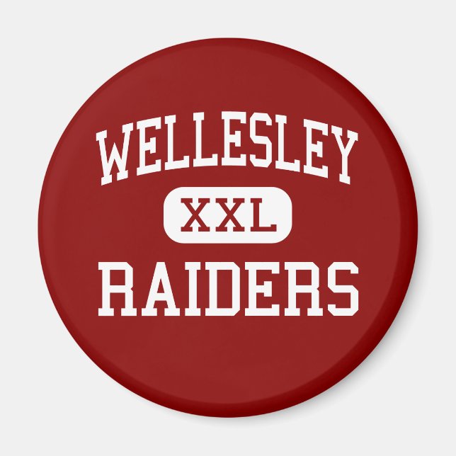 Imán Wellesley - Raiders - High - Wellesley (Frente)