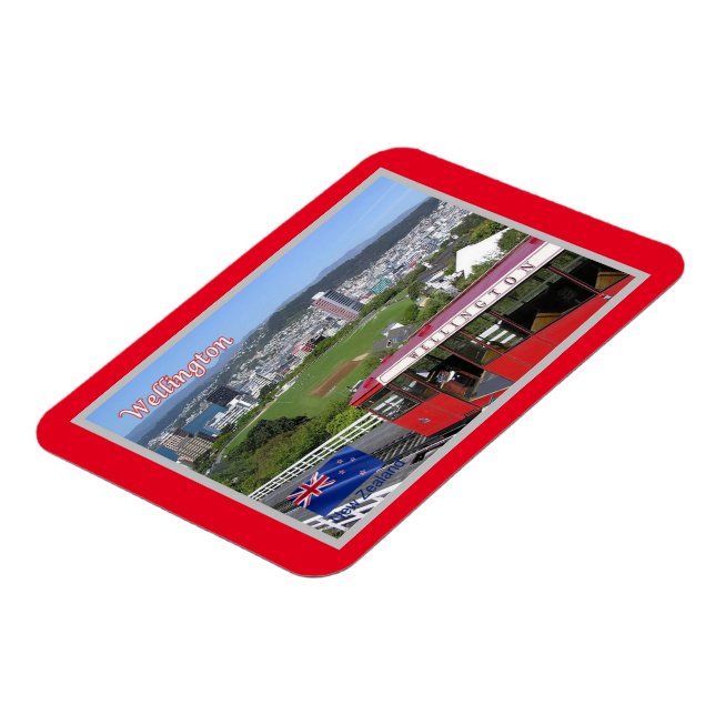 Imán Wellington - Cable Car - Nueva Zelanda - (Lado Izquierdo)