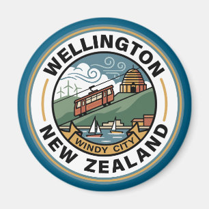 Imán Wellington Nueva Zelanda