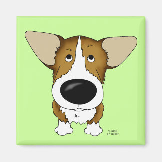 Imán Welsh Corgi Magnet