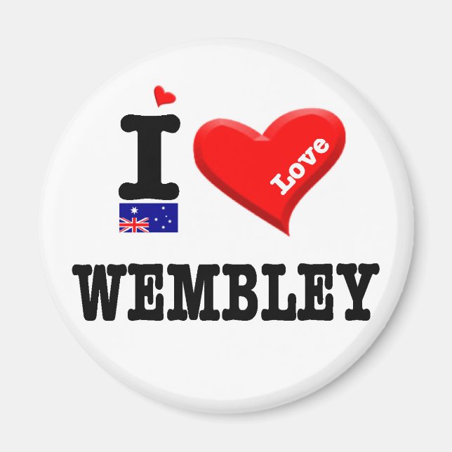 Imán WEMBLEY - Amo (Frente)