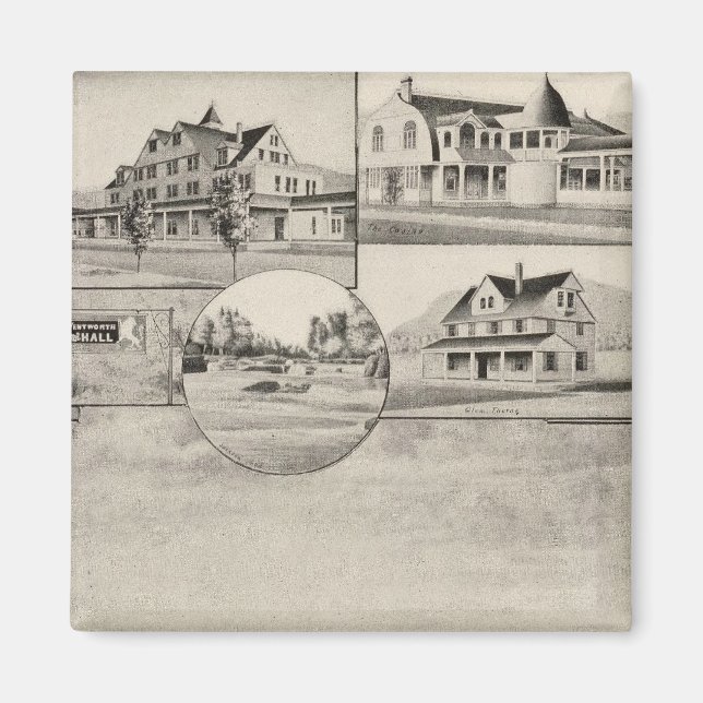 Imán Wentworth Hall, Cottages (Frente)