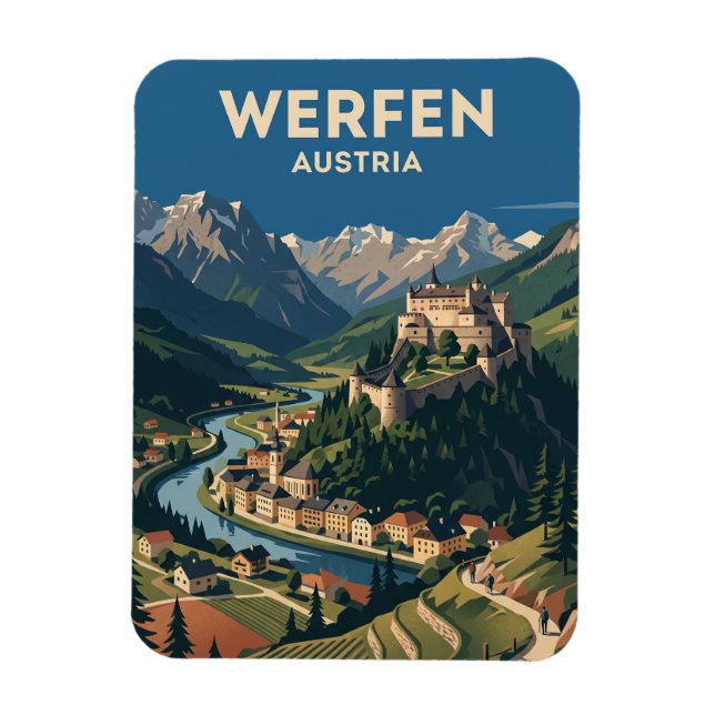 Imán Werfen, Austria Austria (Vertical)