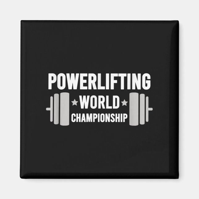 Imán Werlifter Motivational Gym Werlifting World Chamon (Frente)