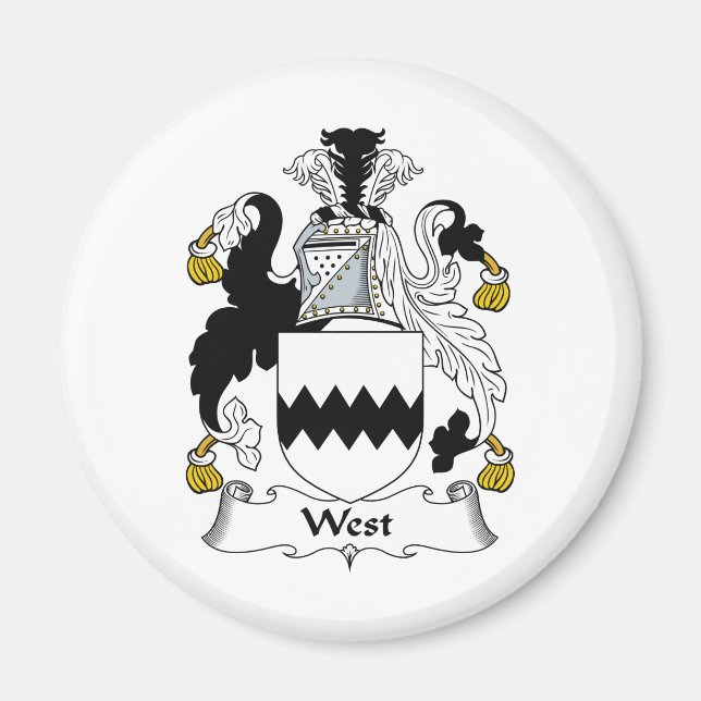 Imán West Family Crest (Frente)