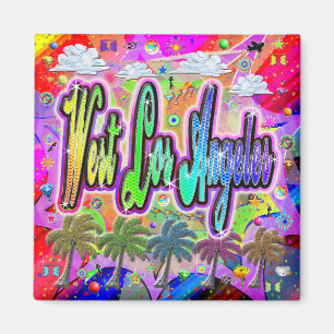 Imán West Los Angeles Vista Express Magnet