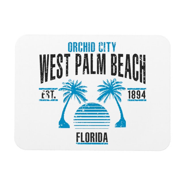 Imán West Palm Beach (Horizontal)