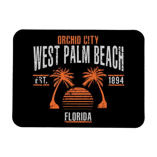 Imán West Palm Beach (Horizontal)