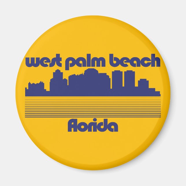 Imán West Palm Beach Florida (Frente)
