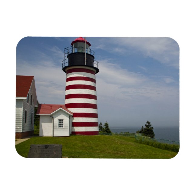 Imán West Quoddy Head Lighthouse State Park es el (Horizontal)