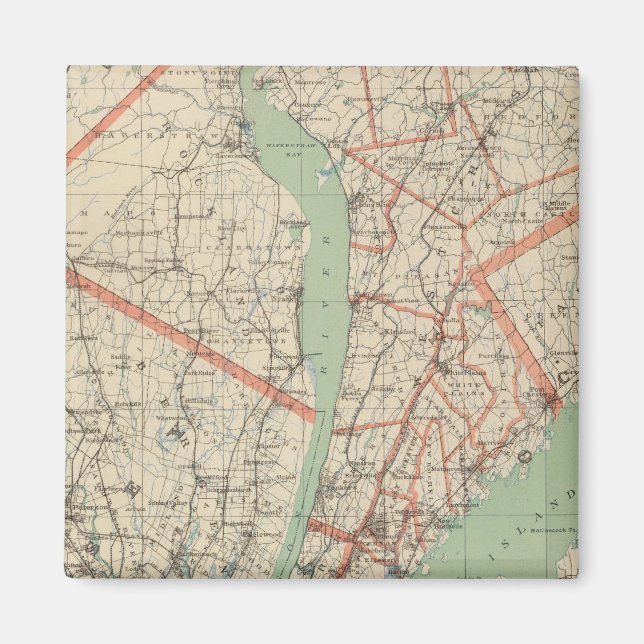 Imán Westchester Co y alrededores (Frente)