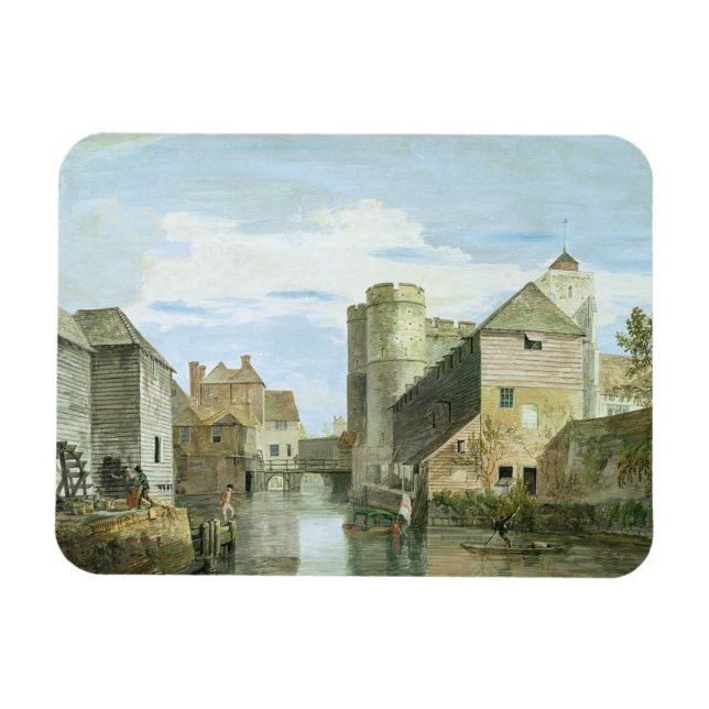 Imán Westgate, Canterbury (color de cuerpo en papel) (Horizontal)